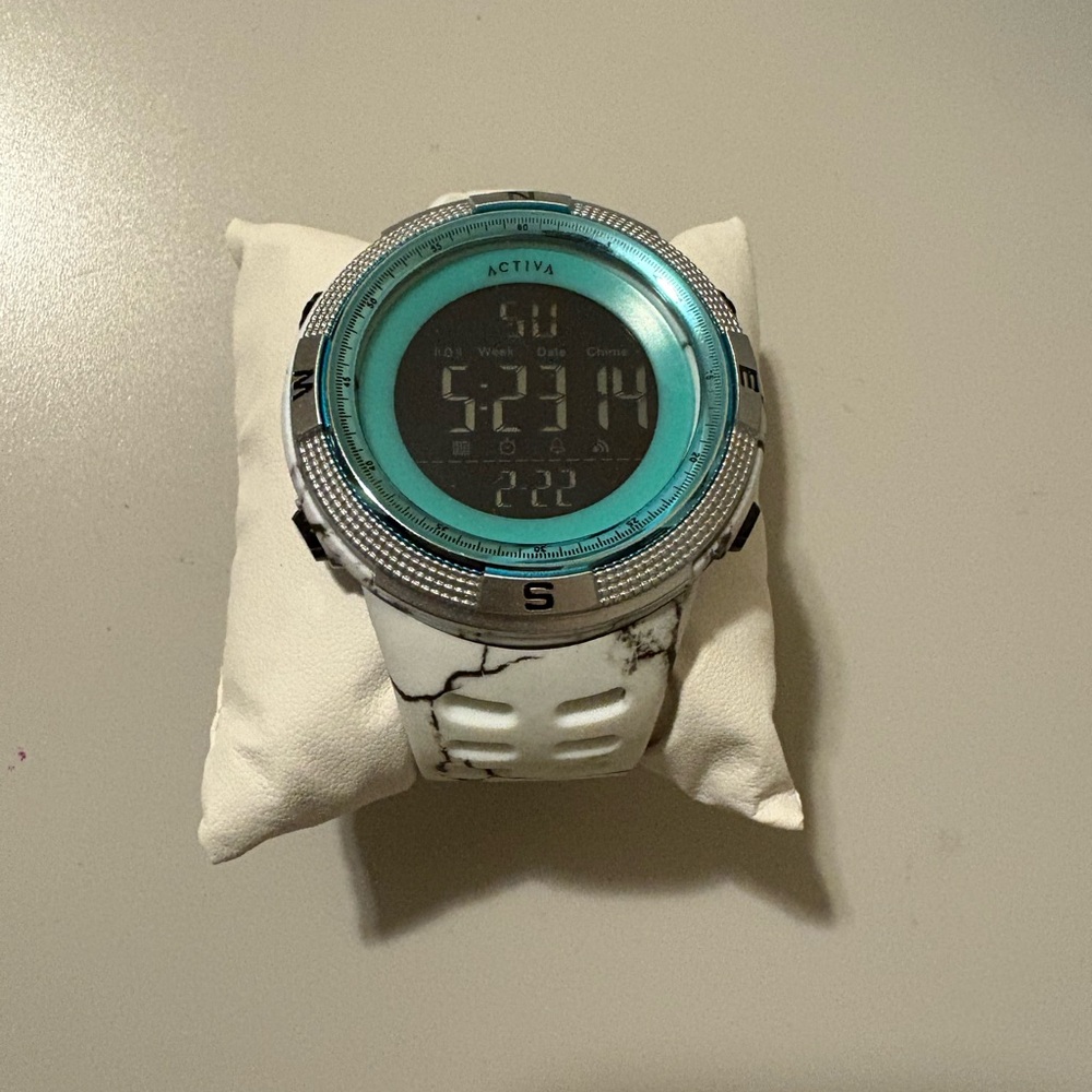 Activa Summit X Invicta Men's Digital Watch - 50mm, White Camo (ACW1915MC-005)